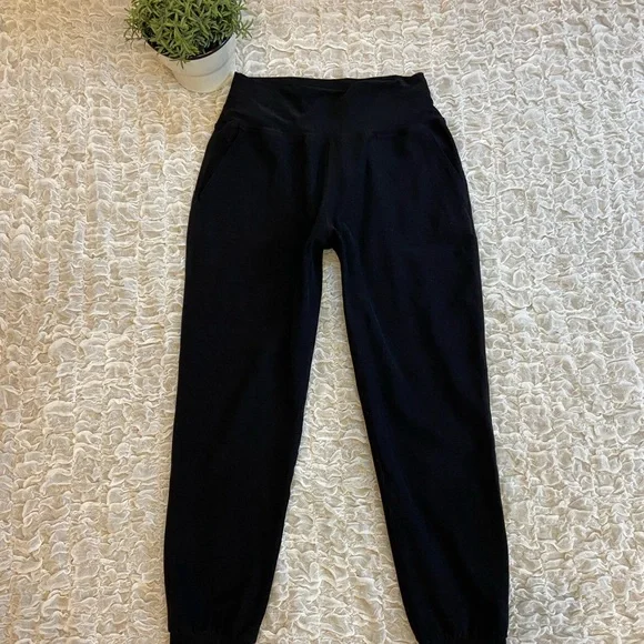 Beyond Yoga Spacedye Midi Jogger Pants High Waist Joggers Heather Black Small - Picture 4 of 9